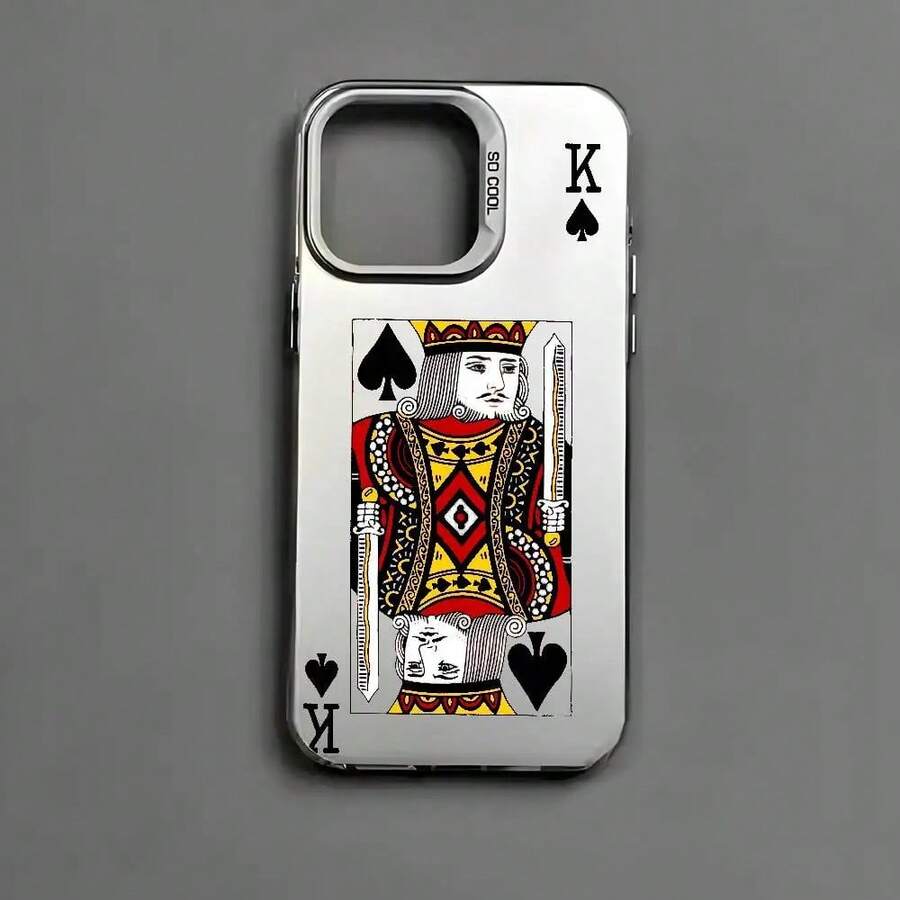 Fashion Playing Cards K Phone Case For 17 16 15 14 13 12 11 Pro Max Air Multicolor Matte Laser Metallic Aurora Funda.Christmas Accessories.Christmas Phone Case. Hot-Selling Phone Cases. Stocking Stuffers. Limited-Time Discount. 17 Pro Case. Case. - Z4 - 查看 1