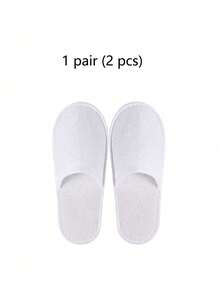 2/10/20/30/40 Pairs Disposable Slippers, Unisex Indoor Slippers, Lightweight Closed-Toe Non-Slip Slippers, Suitable For Hotel, Home, Travel, Comfortable Non-Slip Disposable Slippers - Multicolor - View 5