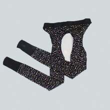 Womens Ladies Girls Fishnet Stocking In Black  Soft Top 1Pair Black - Black - View 1