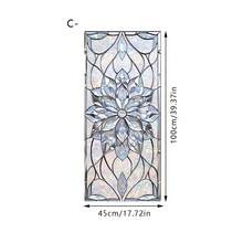 1/4/5片装3D彩虹窗户隐私膜，静电吸附花卉图案玻璃贴纸，防紫外线隔热，适用于家居、客厅、浴室、办公室装饰 - 彩色 - 查看 14