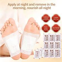 1/5/10pcs Beijing Traditional Moxibustion Warming Patches, Foot Care Patches, Detoxifying & Nourishing, Foot Therapy. Relieve Stress, Relax Body & Mind, Relieve Fatigue, Improve Sleep Quality, Herbal Ingredients Help Relieve Foot Fatigue. Promote Blood Circulation, Relieve Foot Discomfort. A Gift For Parents, A Surprise For Family Life. Suitable For Valentine's Day, Christmas, Holiday Gift Box, Wedding Gift. Women's Day, Travel Essentials, Wedding Favors, Y2k, Bedroom, Car Accessories Women, Kitchen Decorcute Stuff - Multicolor - View 4