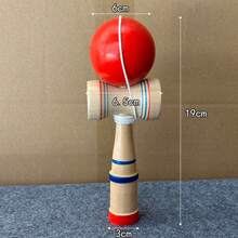 Wooden Kendama Toy, Wooden Sword Ball Toy, Advanced Trick Juggling Anti-Slip Handle, Youth Outdoor Competition Training Toy, Solid Wood Material, Pro Kendama Juggling Toy/Outdoor Skill Game, Birthday Gift - Holiday Gift - Gift - Perfect Gift - Multicolor - View 16