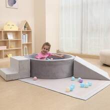 软体攀爬套装，泡沫攀爬积木，室内蒙特梭利攀爬探索游戏屋，儿童感官活动玩具，肌肉发育 - 彩色 - 查看 4