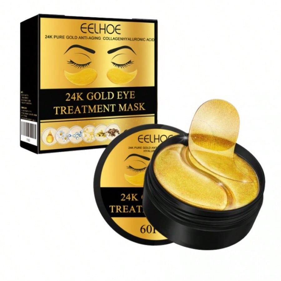 Parches de Hidrogel para Ojos 60 Piezas Hidratantes y Relajantes