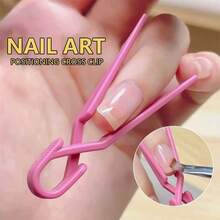 10Pcs Nail Clip Set Oil Polish Spill Proof Mixed Color Nail Art Coloring Protection Clips Manicure Tools To Prevent Leakage Off - Multicolor - View 1