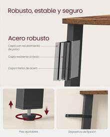 Brackets & Accessories - Rustic Brown + Black - View 1