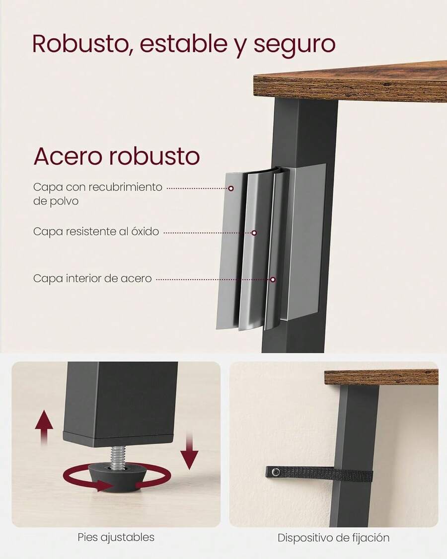 Brackets & Accessories - Rustic Brown + Black - View 1