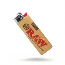 RAW 1 1/4 Cones 18ct + Double Shot Filler + Smell-Proof Tube + BIC Lighter Kit - 如圖所示 - 查看 5