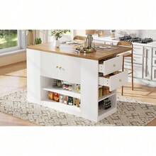 Buffets & Sideboards - White + MDF+Metal - View 4