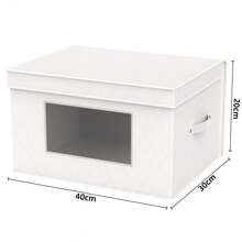 Storage Bins With Lids - 白色 - 查看 4