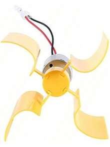 EstiloMini motor Piezas Electricidad Generador de viento Motor Eje vertical Turbinas de viento LED Modelo de enseñanza DIYVersión mejorada - 1 - Ver 10