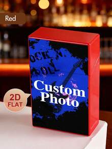 1pc Customized Cigarette Case, Suitable Gift For Smokers, Customized Cigarette Case (Cigarettes Not Included, Only The Case) As Gift For Him, Christmas Gift - Cigarette Case - View 10