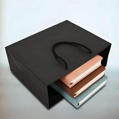 5/10 件/套服装袋，大理石纹礼品袋，生日礼物纸袋，节日派对牛皮纸外包装袋，竖款白色牛皮纸袋，派对用品，婚礼，袋子，生日，生日派对，派对装饰，新娘，婚礼，单身派对，伴娘袋，新娘礼物