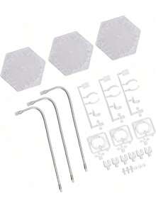 EstiloSoporte Flexible Para Figuras De AccióN, Paquete De 3 Bases De Soporte Para Modelos De 6 Pulgadas Para Mayores De 14 AñOs (Transparente)VersióN Mejorada - transparente - Ver 10