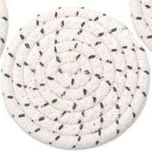 Round Woven Placemat, Suitable For Hot Pots And Pans, Heat Insulation Mat, Applicable For Kitchen Decor, Can Be Used On Dining Table, Kitchen Table, Coffee Table, Under Hot Dishes And Pots, Lamps And Flower Pots To Protect And Decorate Your Table, Very Suitable For Home Use