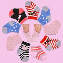Assorted Color & Pattern Doll Socks, Fits 14-22 Inch Dolls, Cute & Fashionable Designs, Perfect For Doll Outfit Matching, Best Holiday Surprise Gift - Multicolor - View 4