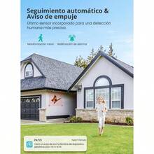 ANBIUX 4K 8MP Camara de  Exterior 2.4G/5G Cámara de  con Lente Doble Visión Nocturna Color 30M Seguimiento automático Sirena Audio Bidireccional IP66 poyo Alexa-0003 - A22YQ - Ver 5