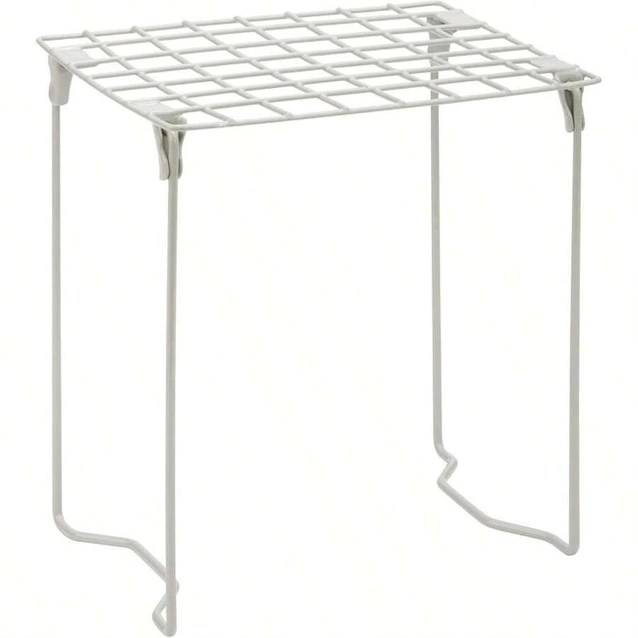 Honey-Can-Do shf-03494 Independiente clóset Estante 27.94 por 23.5 por 32.38 cm Plegable Negro Estante Plegable para casillero Plateado 1 - Plateado - Ver 1