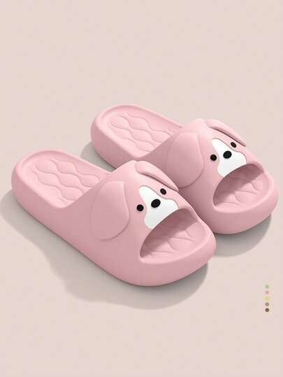 Cartoon Slippers For Women, New Indoor Home Bathroom Shower Anti-Slip Anti-Odor Quiet Sandals