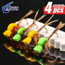 4/8 Pcs Fly Mayfly Lure Fly Baits Fly Fishing For Trout Salmon Bass Catfish - Multicolor - View 7