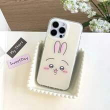New Cartoon C-Chikawas Phone Case For  17 16e 16 15 14 13 12 11 Pro Max X Xs XR XSMax 8 7 6 6s Air Plus Feather Texture.Christmas Accessories. Cover 17 Pro Max Family Pink Phone Case Phone Case Fall - YSK-320HKX128A1 - 查看 8