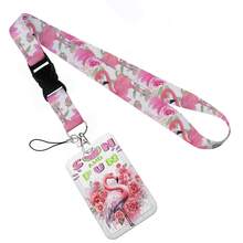 Animal Collection The Vertical Card Holder Horizontal Card Neck Strap Lanyards For Keys Keychain Badge Pass Hang Rope - Multicolor - View 35