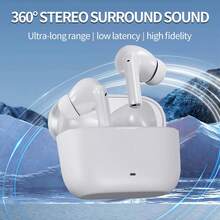 MEIYIXING Wireless Earbuds, Bluetooth Headset, Wireless Earphones, Essential For Listening To Music And Games, Comfortable To Wear, Charging Cable, Equipped With Charging Function, Christmas Gift, Sports Running Headphones, Compatible With Apple, Phones, Boyfriend, Girlfriend, Enjoy Music Anywhere, Anytime With Unparalleled Freedom - Multicolor - View 3