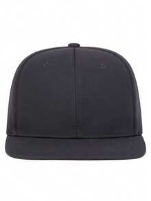 2026新款简约纯色平沿棒球帽，后部封口，个性化棒球帽，户外日常通勤装饰帽，运动遮阳帽，街头时尚创意嘻哈帽，男女通用休闲滑板帽