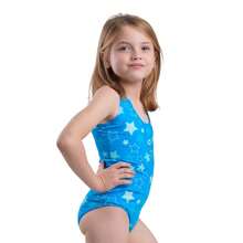 Nexis Maiô Infantil Juvenil De Natação Praia E Piscina Proteção Uv - Azul Estrela - Visão 4