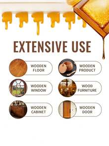 木材护理抛光蜂蜡，家具翻新增亮去污抛光护理蜡 - 1件裝 - 查看 7