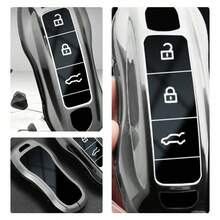 新款合金汽车钥匙壳保护套，适用于 Cayenne 958 911 Lepin 996 Macan Boxster Panamera 997 944 924 Panamera 718 971 9YA - 均碼 - 查看 6