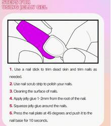 Dark Style Cat Eye Nail Stickers 3D Carved Liquid Texture Wearable Nails Designed For Women And Girls 10 Pieces/Set Available In 3 Sizes Suitable For Parties Weddings Daily Wear Comes With Small Gift - 中杏仁 - 查看 7