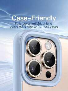 3PCS Camera Lens Protector For IPhone 17/Air/17 Pro/17 Pro Max/16/15/14/13/12/11 - 9H Hardness Scratch-Resistant Tempered Glass, Shiny Case And Anti-Fingerprint Phone Accessory.