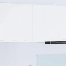 Hanging Cabinet With Storage Riga 2 Pcs White 30 X 31 X 80 Cm - White - View 1