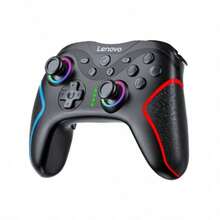 Lenovo S01 Tournament-Grade Esports Gamepad, Type-C Fast Charging, ±0.5° Joystick Precision, 1000Hz Polling, 30ms Latency, Interchangeable Cover, Obsidian Black - Obsidian Black - View 9