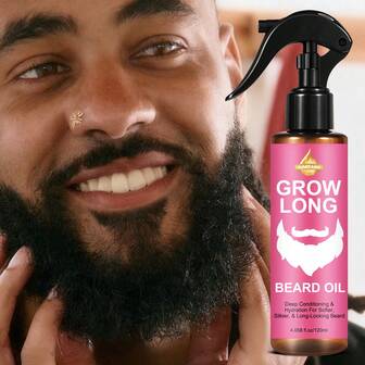 男士胡须精华液，深层滋润滋养胡须油，令胡须柔软顺滑，光泽亮丽，清爽不油腻，是送给男士的绝佳礼物。