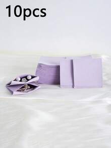 50/10/1pc Microfiber Velvet Bag Jewelry Presents Pouches For Necklace Christmas Wedding Gift Package Envelope Bags Small Gift Packaging For Children Birthday Favor Candy Pouches - CX-mGWS - View 30