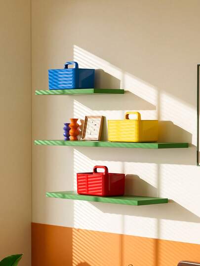 1个便携式提手收纳篮 - 桌面整理架，坚固耐用的提手收纳盒，适用于学校和办公室 - 紧凑型收纳盒，适用于家庭和工作场所 - 理想的返校、情人节、感恩节礼物 - 家居收纳，功能性设计，经久耐用，适合手工爱好者