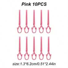 10Pcs Nail Clip Set Oil Polish Spill Proof Mixed Color Nail Art Coloring Protection Clips Manicure Tools To Prevent Leakage Off - Multicolor - View 6