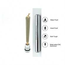 RAW Classic 1 1/4 Size Cone 50PK +Alu<Wbr/>Minum Tube SILVER - 如圖所示 - 查看 6