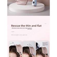 Large Curved Rib Comb, A Hair Root Volumizing Tool For Women, Also Suitable For Men's Slicked-Back And Pompadour Hairstyles, A Massage Comb For Long And Curly Hair. - màu xanh lá - Xem 7