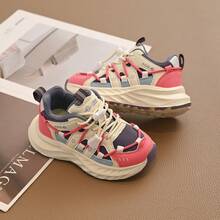 女童运动鞋，新款春秋季儿童跑步鞋，男女童休闲运动鞋 - 紅色 - 查看 3