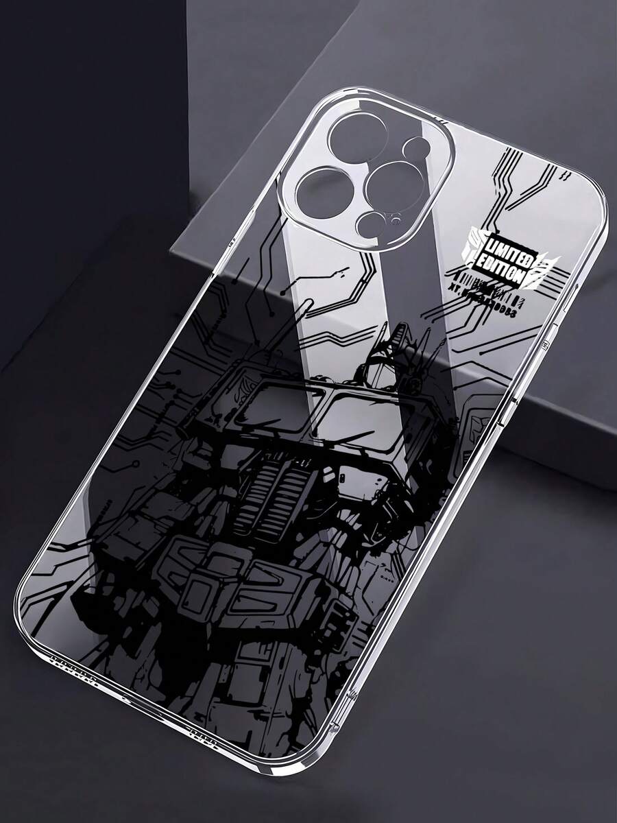 Funda para Prime Edición Limitada con diseño Element, compatible con iPhone 16, 15, 14 Pro Max, 13, 12, 11, XR y XS Plus. Fabricada en silicona TPU, ofrece protección contra golpes y caídas, además de una excelente sensación al tacto. Es el regalo ideal para familiares, amigos y seres queridos. - transparente - Ver 1