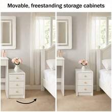 Vanity Desk With Lighted Mirror, 3 Color Light Modes Adjustable Brightness, Makeup Vanity Set With 4 Drawers, Stool And 5 Storage Shelves, Vanity Table For Bedroom, White - White - View 4