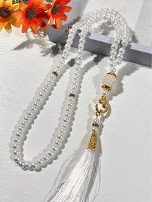 99pcs Islamic Tasbih Prayer Beads Misbaha Rosary Bracelet - Multicolor - View 11