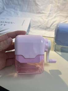 2pcs/1pc Hand Crank Pencil Sharpener, Essential For Students