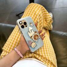 Cartoon Swimming R-Rilakkumas Phone Case For 17 Air 16 Pro Max 15 14 Plus 13 12 11 Pro Shockproof Silicone Back Cover. Christmas Accessories. 2026HOT Gifts For Women 16 Case 14 Cases New Year Mobile Phone Case Gifts For Men Phone Case Silicone Phone Case Cheap Family Pink Christmas Cute Phone Cases Anime Mobile Phone Case Girlfriend Or Boyfriend Y2k Phone Case S25 Ultra - 3 - 查看 4