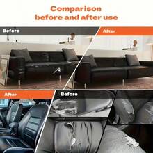 1片自粘皮革沙发修补贴，家具书桌椅贴纸 - 彩色 - 查看 6