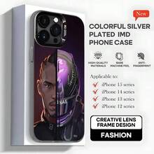 Funda de teléfono L-Lewis H-Hamilton para iPhone17,16,15,14,13,12,11,Pro,MAX,plus, cubierta mate negra a prueba de golpes - Z4 - Ver 12