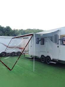 Waterproof Cloth, Rain Tarp For Outdoor RV Awning Side Wall, Upgraded Tear-Resistant Transparent Waterproof Tarpaulin For Outdoor Camping, RV, Balcony, Garden, Patio Furniture, Plant Greenhouse, Firewood Storage In Winter